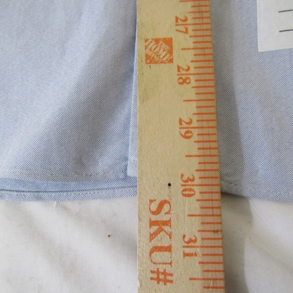 Thom Browne Men's Classic Blue Oxford Shirt Grosgrain TB00 S - Picture 4 of 15